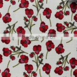 floral printed linen fabric