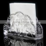 Glass Napkin Ring Glass Napkin Holder Glass Card Holder Restaurant Napkin Holder thumbnail-2