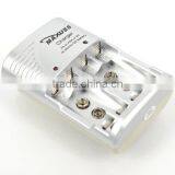 M-802B Dual 9V AA or AAA Ni-MH Rechargeable Battery Charger thumbnail-4