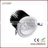 China Manufacturer 9*3w Led Ceiling Downlights LC7212Y