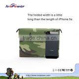 Latest Style Solar Power Bank Charger With Restart Function, High Efficiency Foldable Solar Panel Charger thumbnail-1