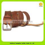 China Leather Factory Luxury Cross Pattern Leather Belt Men 16234 thumbnail-2
