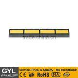 Reflective Rubber Car Parking Stopper