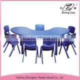 New production beautiful classroom chairs and table set