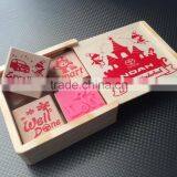 Classical Small Wooden Gift Box Unfinished Box Wholesale Wooden Packaging Wholesale