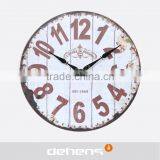 DEHENG Quartz Analog Type Shabby Chic Wall Clock thumbnail-1