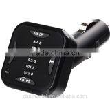 A01 -Bluetooth MP3 Mini In-Car FM Transmitter With 2.1A USB Charger and 3.5mm Audio Output Jack Transmit Music to Your Car Stere thumbnail-3