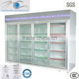 Glass Door Display Cold Room With Polyurethane Panel for Supermarket Use thumbnail-1