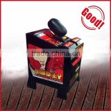cheap price redemption amusement King of hammer hitting arcade game machine boxing punch with lottery ticket for game center