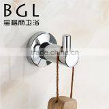 2015news Stainless Steel 304 Accessories for Bathroom Wall Mounted Chrome Finishing Robe Hook