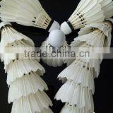 2016 Hot Sales Grade C Goose Feather Badminton Shuttlecock in Malaysia thumbnail-2