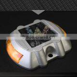 Hot Selling Aluminum Road Stud Light Yellow Flashing Solar Road Reflector thumbnail-3
