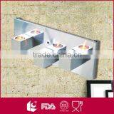 Wall Tea Light Holder With S/s Plate,4pcs thumbnail-1