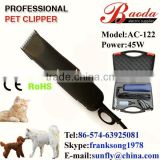 Powerful pet clipper,dog grooming supplier