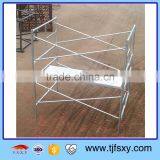 Q235 Metal Steel Powder Coated Used Frame Scaffolding for Sale thumbnail-1