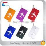 Custom Wholesale Metal Airplane Luggage Tag thumbnail-2