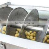 OULENO Large Large Spiral Discharge Cleaning Peeling Machine Peeling Machine Brush Cleaning Machine Roller Cleaning and Peeling thumbnail-3