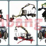 Timber Trailer With Crane thumbnail-2