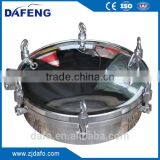 Stainless Steel Sanitary Square Tank Pressure Vessel Beer Fermentation Manhole Cover thumbnail-3