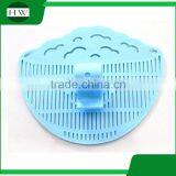Multipurpose Plastic Smile Manual Fruit Vegetable Rice Sifter Wash Washing Basin Strainer Sieve With Clip thumbnail-4