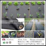 45gsm 1m*12m Black Non Woven Used for Gardening Weed Mat thumbnail-3