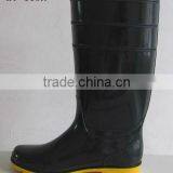 Economy Portable Pvc Rain Boots Economy Cheap Black Pvc Rain Boots thumbnail-4