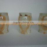PAKISTANI CHEAP EXPORT QUALITY URNS ONYX MARBLE HANDICRAFTS thumbnail-6