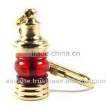 Nautical Ship Lamp Brassk Key Chain Nautical Key Ring thumbnail-1