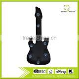 Decor Marquee Black Guitar Shaped Metal Wall Art LED thumbnail-1