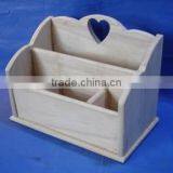 High Quality Unfinished Wooden Office File Rack Wholesale thumbnail-6