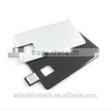 Metal Business Credit Card USB Flash Pen Drive, Silk Printing/laser Engraving Logo thumbnail-2