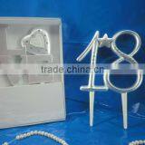 2014 Hot Selling Cake Topper 18 Years Birthday Gifts thumbnail-1