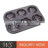 Non-stick Carbon Steel Rose Shape Cake Tool thumbnail-1