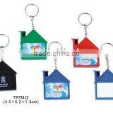 Promotional House Shape Tape Measure Keychain thumbnail-1