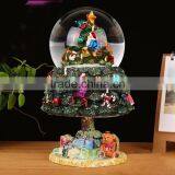 Christmas Ornaments Resin Christmas Tree Music Snow Globe thumbnail-2
