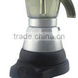 3cups Electric Espresso Antique Coffee Maker Moka Espresso Coffee Pot thumbnail-1