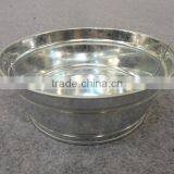 Large Oval Bucket Beer Holder Party Tub Metal Ice Bucket thumbnail-1