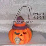 Halloween Metal Hanging Ceramic Candle Holder thumbnail-1