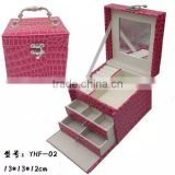 2016 mirrored inside roseo color small metal locks for jewelry box