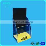 Shop Clear Table Top Acrylic A5 2 Tiers Brochure Display Holder, Magazine Rack thumbnail-5