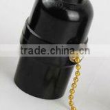 CE approved E27 bakelite lampholder with chain