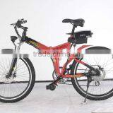 36V 250W 26'' Electric Bike Foldable Mountain Bike thumbnail-2