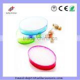 Plastic Soap Holder Oval Soap Box With Aerobic Spongy Pad for Bathroom thumbnail-1