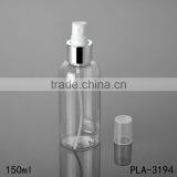 Hot Products Different Size Round Shoulder Clear Pet Plastic Bottle Spray Head Cosmatic Water Toner Perfume Plastic Spray Bottle thumbnail-4