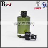 2017 Hot New Products 60ml 10ml Oblique Shoulder Dark Green Plastic Spray Head Bottle Fragrance Perfume Cosmetic Toner Wholesale thumbnail-5
