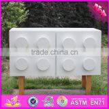 Best Home Organizator Wooden Storage Box for Children W08C169-S thumbnail-3