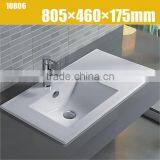 Toilet Cabinet Ceramic Hand Wash Basin thumbnail-1