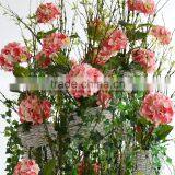 Hot Sell Wholesale Artificial Hydrangea Stem Flower Table Centerpieces Wedding Decoration