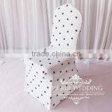 Star Printed 210 GSM Spandex Lycra Chair Cover Banquet Chair Cover thumbnail-1