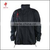 Durable Black Custom Rain Jacketjogging Jacket thumbnail-1